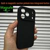 Magnetic Suction Liquid Silicone Case for iPhone 17 Pro Max - Full Coverage, Fine Hole Design