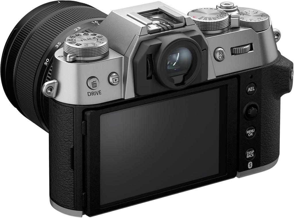 FUJIFILM Mirrorless Camera Lens Kit Silver F JP Bilingual Support X-T50 (XF15-45) X-T50LK-1545-S