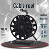 Mobile Cable Reel & Spool Winder with Axle Wire Retractor