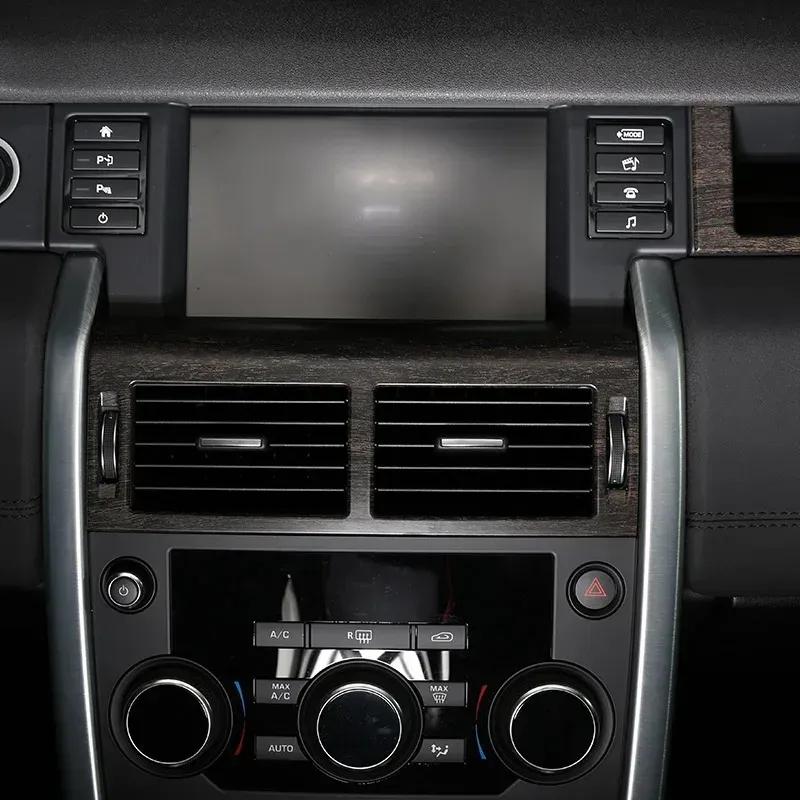Для Land Rover Discovery Sport 2015- ABS Накладка на вентиляционное отверстие кондиционера центральной консоли автомобиля Декоративная накладка Аксессуары для интерьера автомобиля