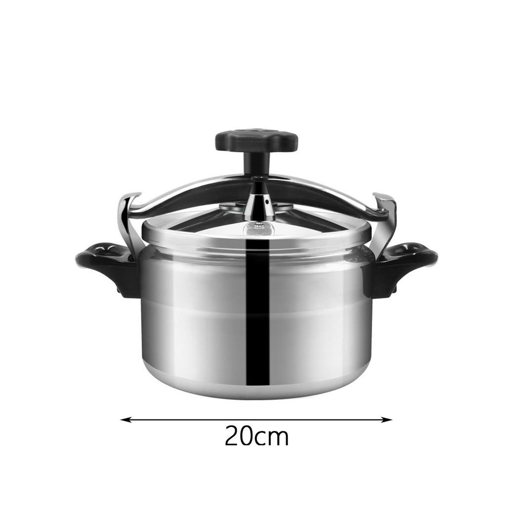 9L Aluminum Pressure Cooker Large Capacity Gas Cooker Pressure Cooker Stew Pot Universal Kitchen Household Induction Cookware