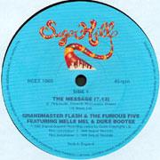 12inch Record GRANDMASTER FLASH & THE FURIOUS FIV - Message NEET1003 Sequel Records 1999 UK Rap & Hip-Hop/R&B Used