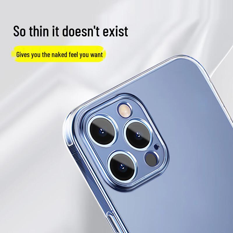 Baseus Прозрачный противоударный мягкий ТПУ чехол для телефона для iPhone