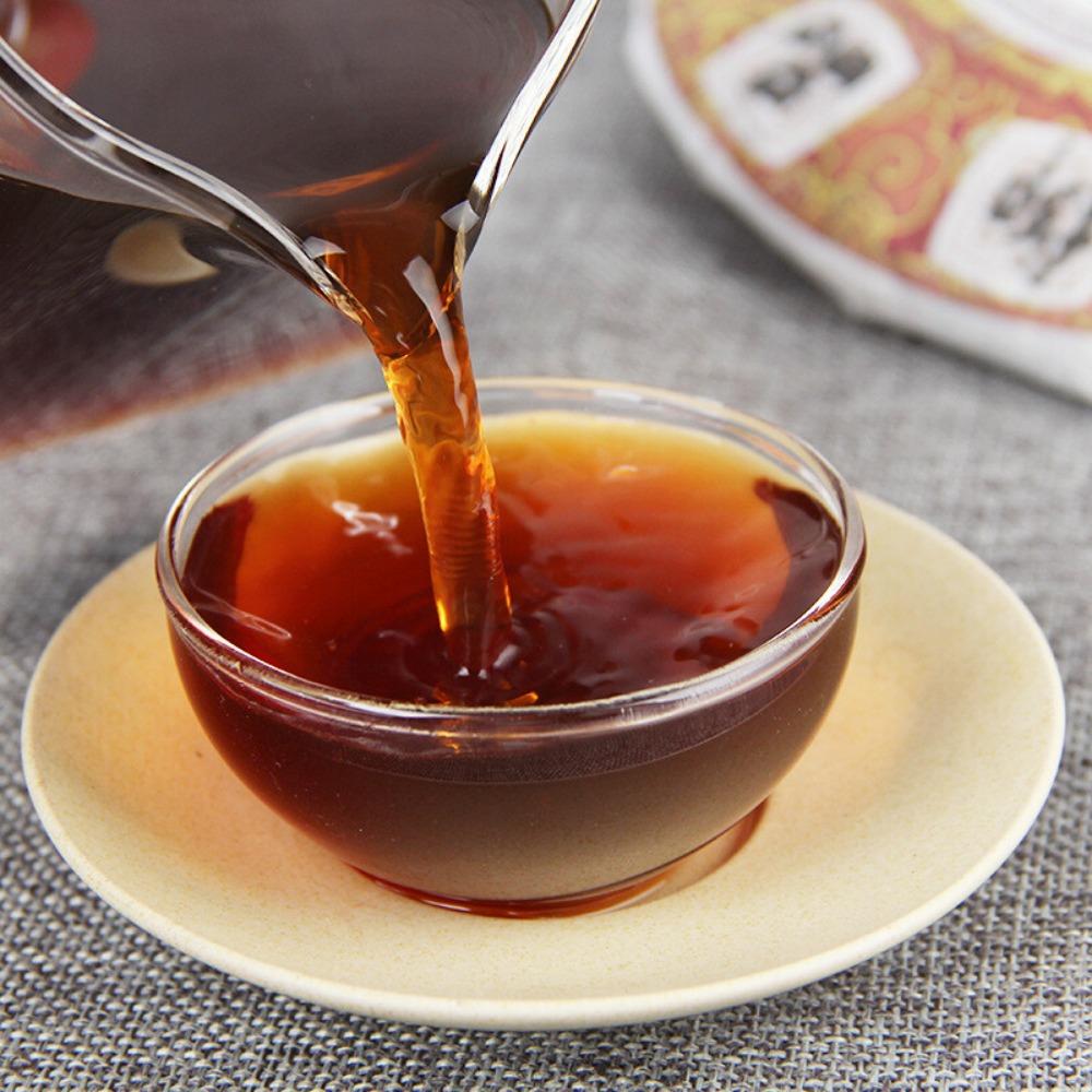 2019 Чай с большим деревом Шу Пуэр Чай Да Шу Ча Дворец Спелый чай Пуэр 357 г Коллекция