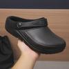 Kitchen Clogs Chef Shoes Men Summer Slipper Work Flip-flop Waterproof Oil-proof Sandal Non-Slip Garden Rubber Slippers For Male