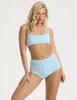 Bloovii Santorini High Waist Striped Bikini Bottom