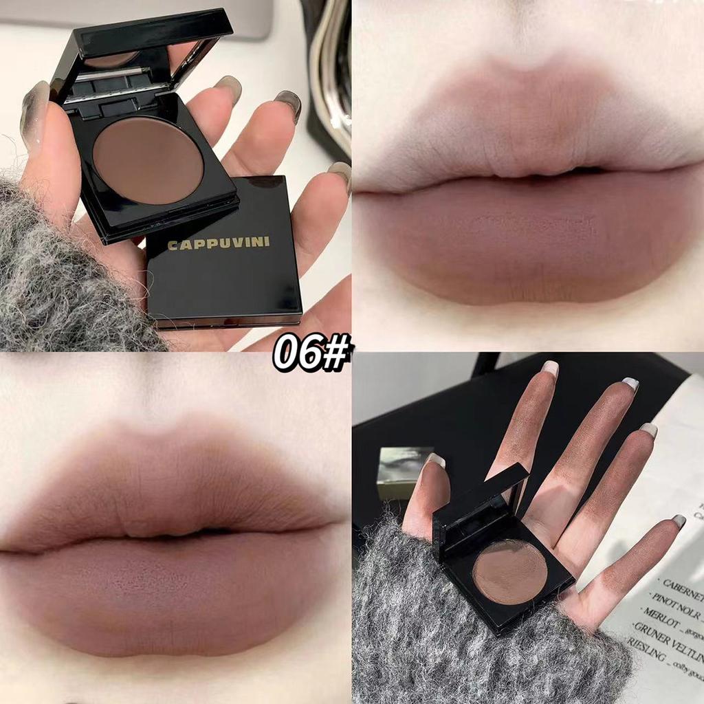 Velvet Matte Silky Lip and Cheek Multi-purpose Mud Matte Velvet Matte Long-lasting Makeup Student Whitening Makeup