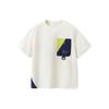 Asics Японская модная футболка Экру Подростки 332241173013-8853
