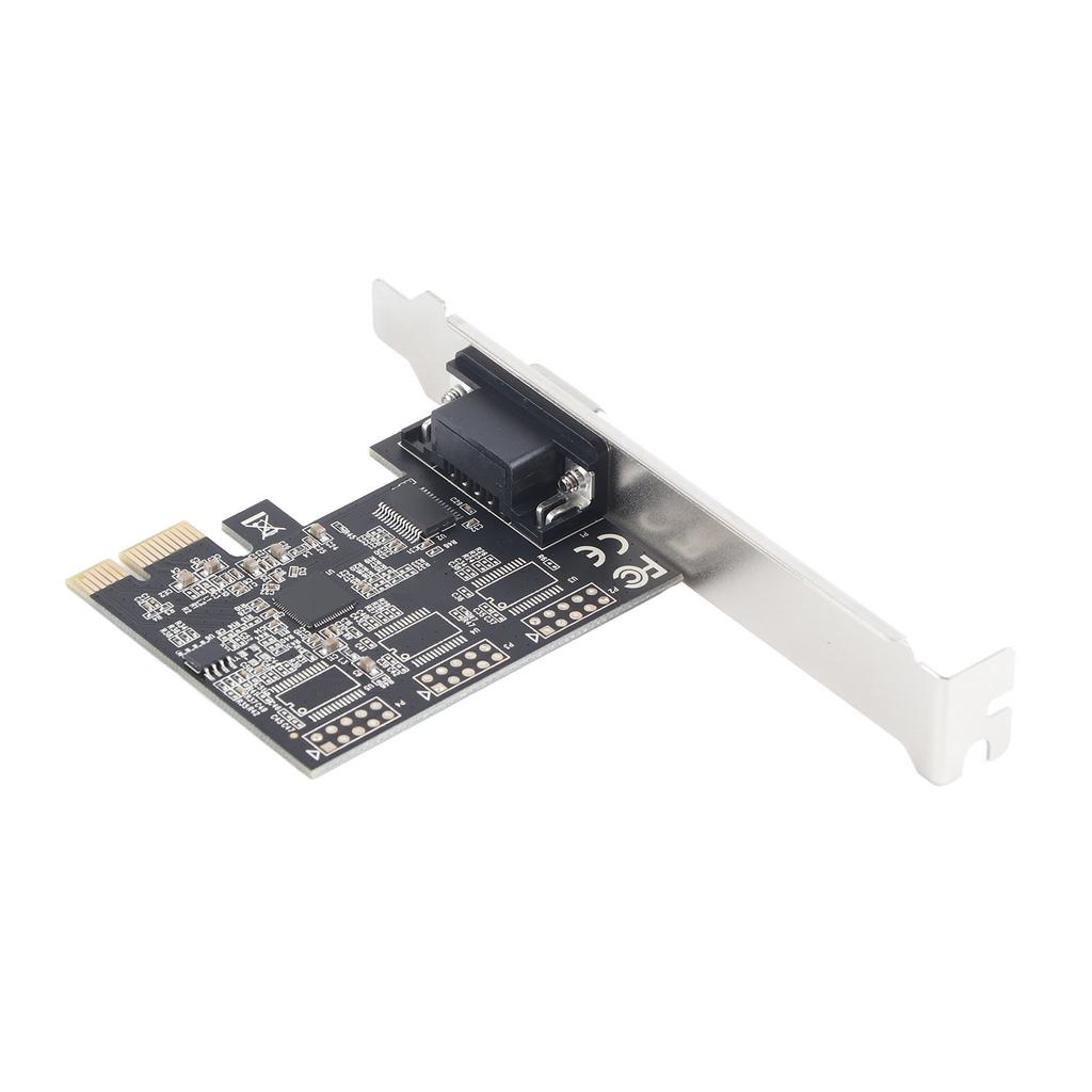 Карта-адаптер PCI E в RS232 последовательный порт Высокоскоростная передача Карта хост-контроллера последовательного порта PCI E для