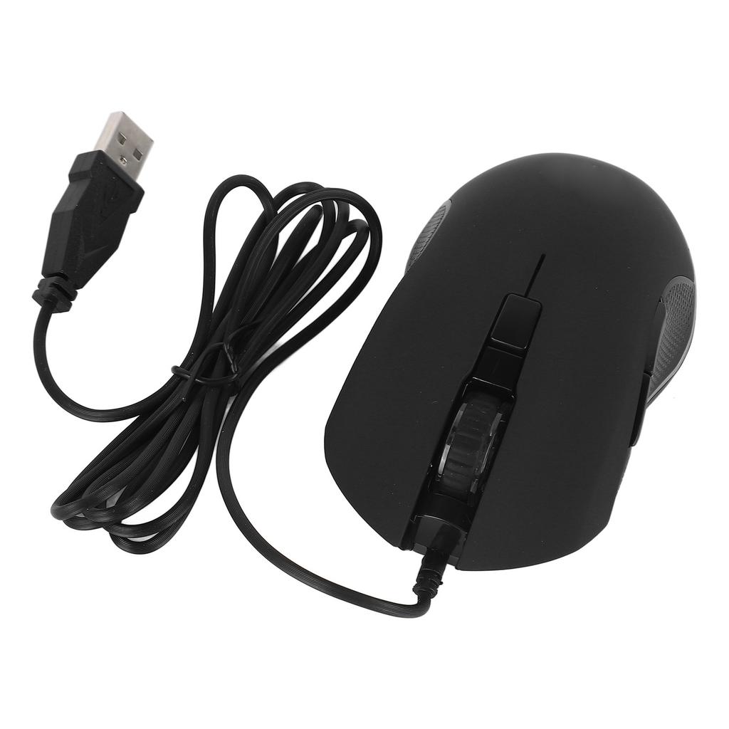 Проводная игровая мышь G812 Высокая чувствительность Эргономичная USB Цветная мышь для офисных ноутбуков