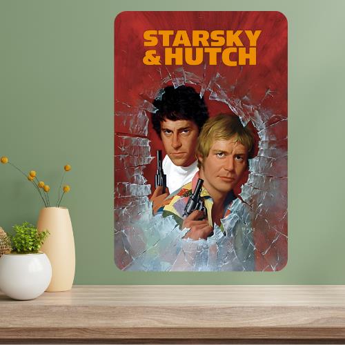 Starsky and Hutch Metal TV Show Poster Sign