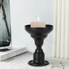 Black Candlestick Holder Taper Candle Mini Dual-Use Candlestick Candle Holder  Wedding Decoration