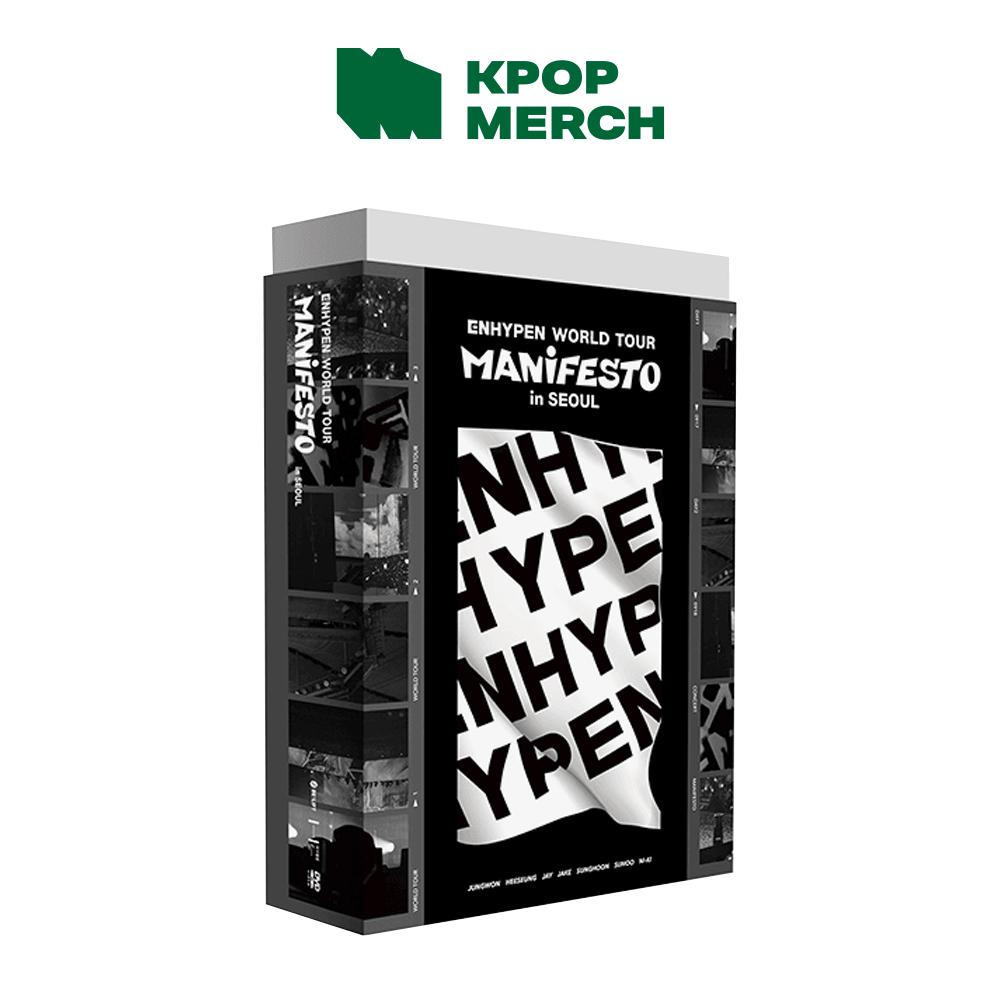 ENHYPEN МИРОВОЙ ТУР<MANIFESTO> в СЕУЛЕ DVD