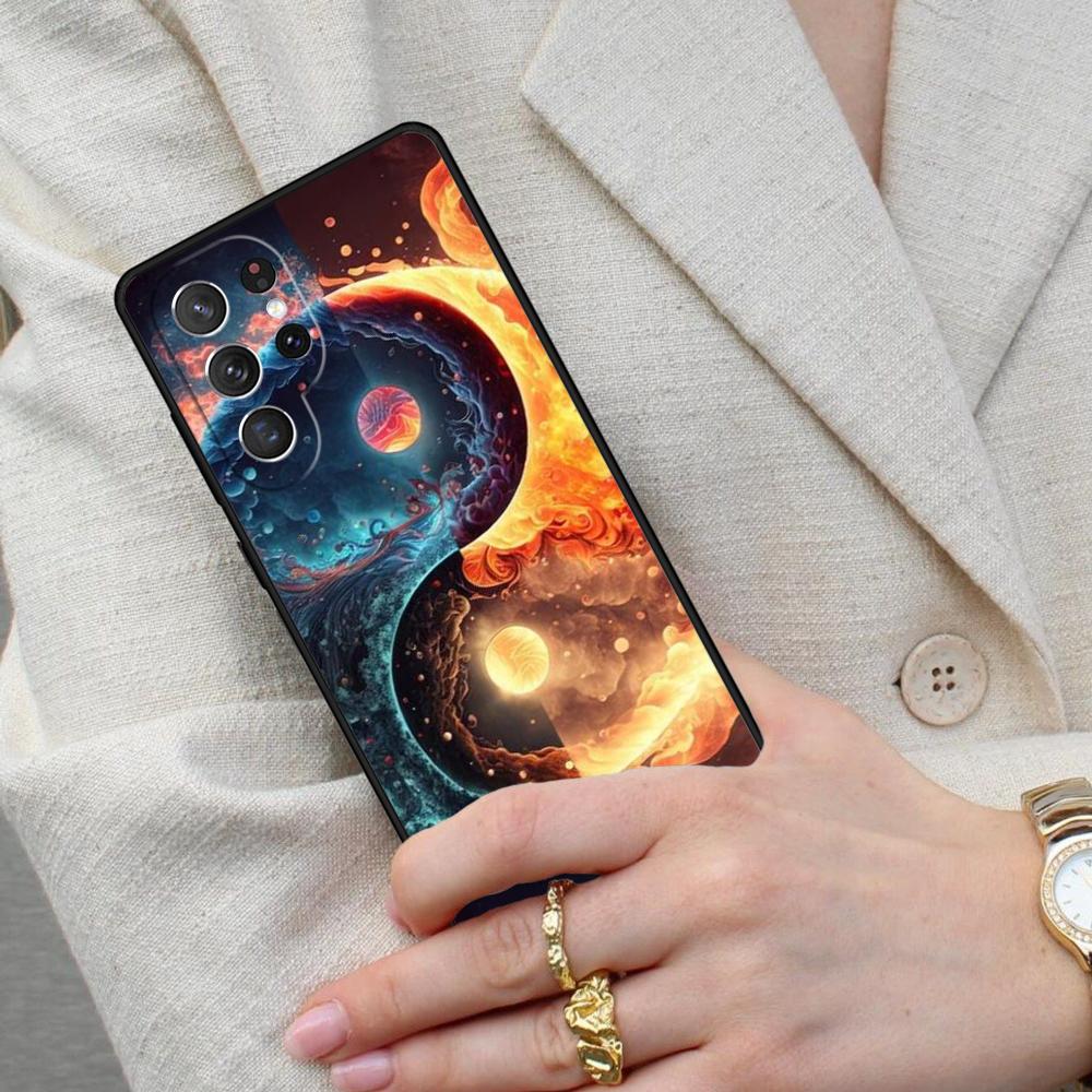 Tree of Life Yin Yang SOFT Cell Phone Case for Samsung Galaxy S26 Ultra S25 S24 S23 S22 S21 S20 Note10 Cover