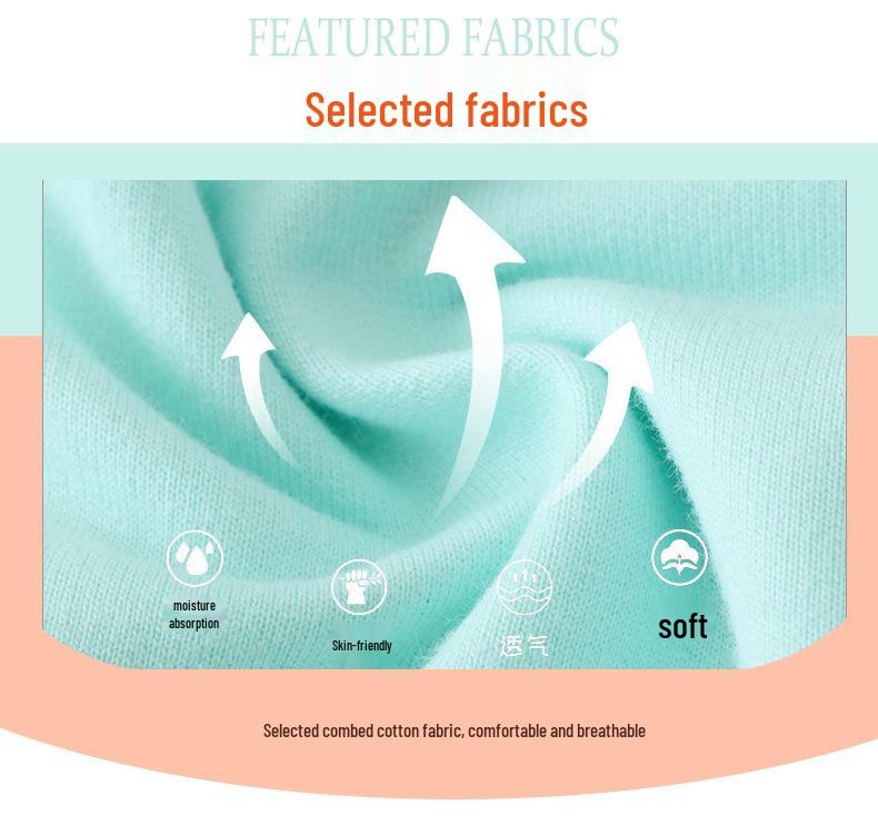 Хлопковая толстовка с круглым вырезом для девочек, мультяшная, весна/осень 2025