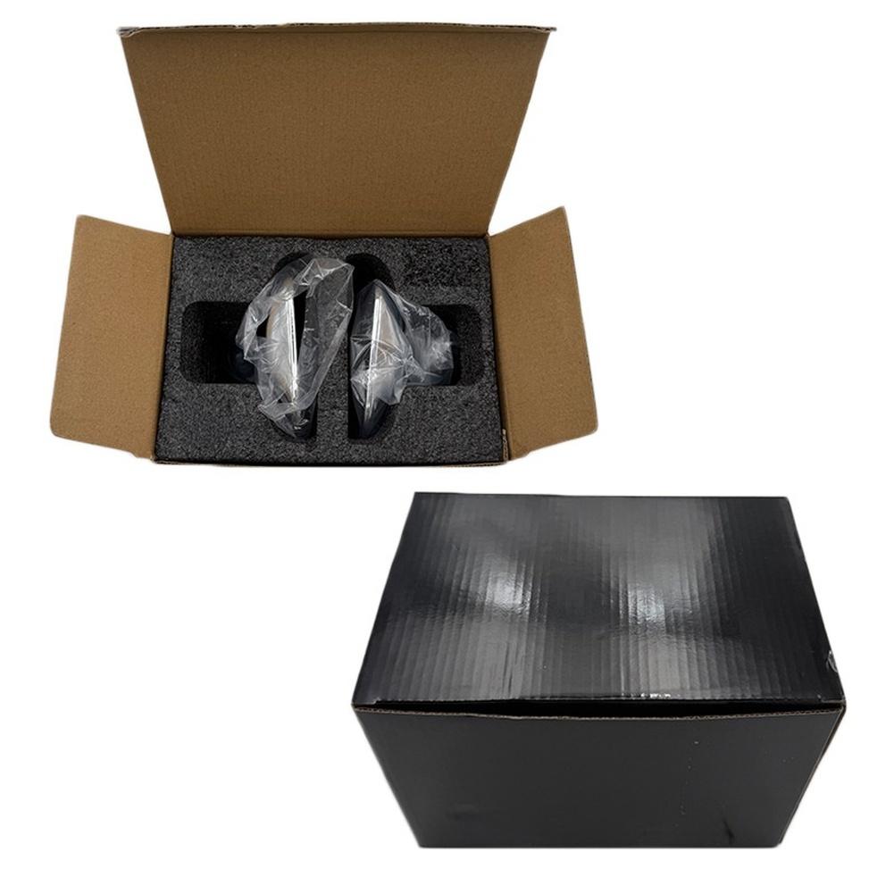Aluminum Alloy Rear View Mirror For Off-road Riding Round Mirror Design Reinforced Frame PP Plastic Components