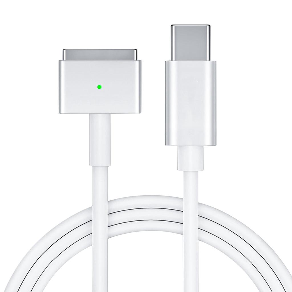 FONKEN Переходник для зарядного кабеля USB-C на Magsafe 2 для Macbook Pro Air, 100 Вт, адаптер питания для зарядного устройства, 1,8 м