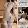 Lace Deep V Perspective Sling Sexy Straps Sexy Fun Free Perspective Pure Desire Sexy Uniform