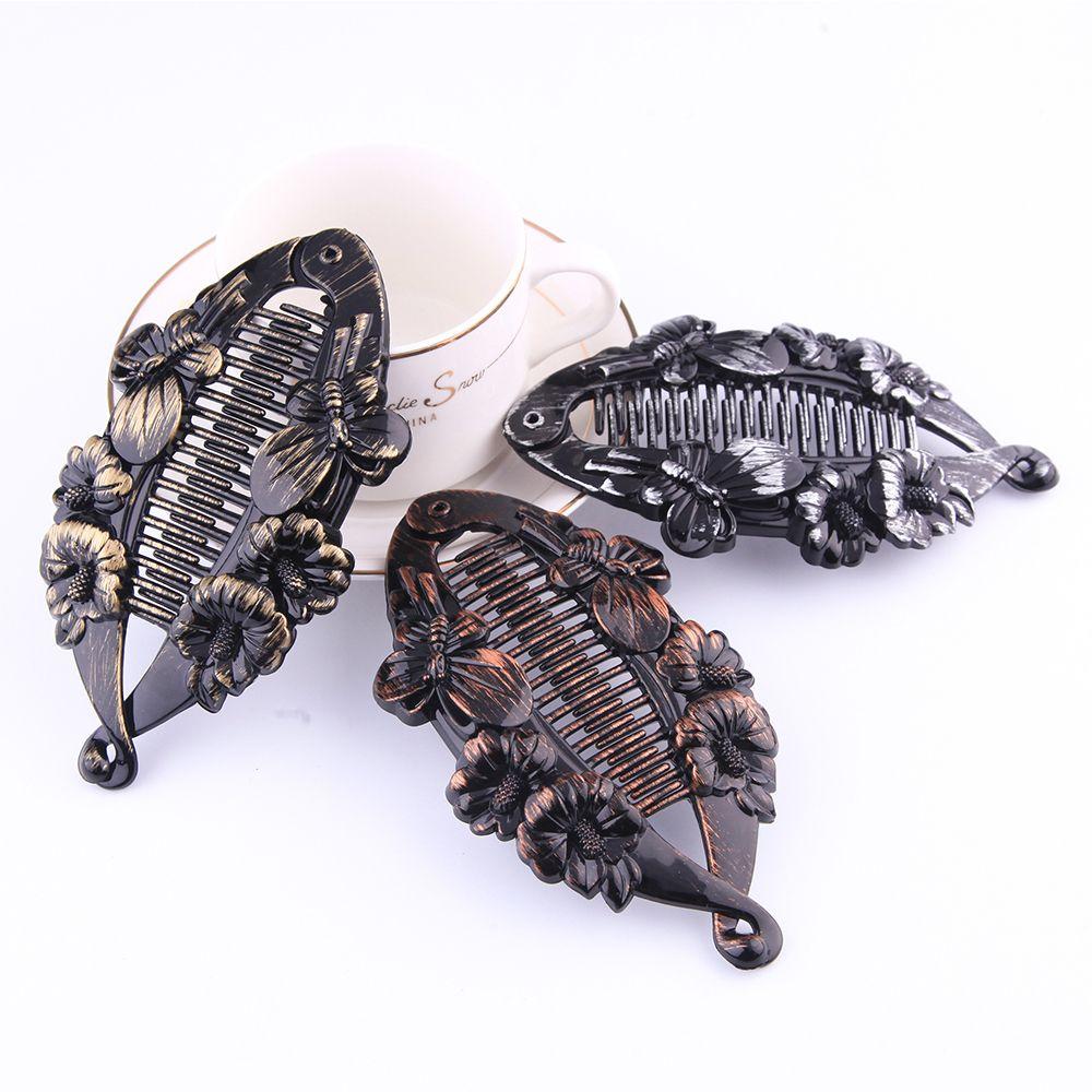 DIY Women Barrettes Banana Clips Fish Clip Hairpins Hair Clips Hair Claws