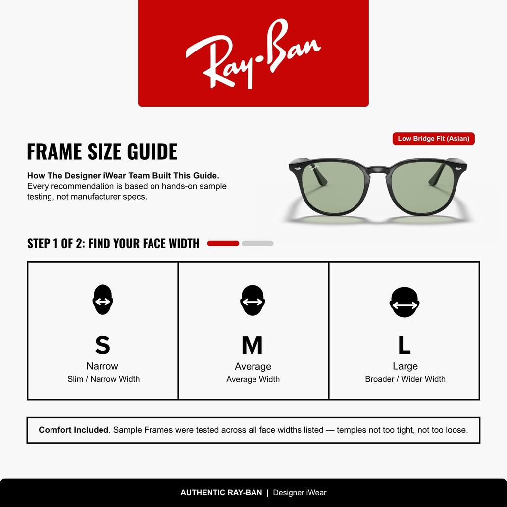 Ширина линзы 0RB4259F Солнцезащитные очки Ray-Ban, унисекс, оправа/черная, линза/светло-зеленая, 50 мм,
