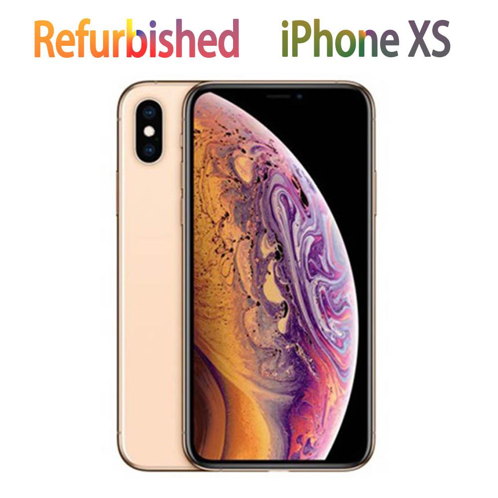 Восстановленный Оригинальный Apple Apple iPhone XS 4 ГБ ОЗУ 64 ГБ/256 ГБ ПЗУ Мобильный телефон с SIM + eSIM