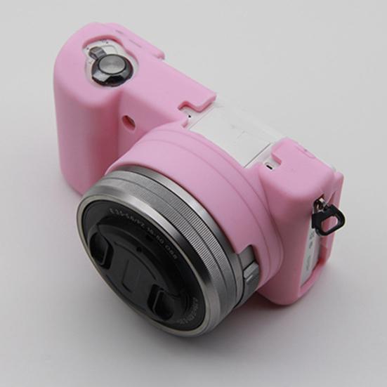 Мягкий силиконовый чехол для корпуса камеры, защитный чехол-рукав для Sony A5100/A5000