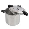 Pressure Cooker Thickened Aluminum Alloy 23L Large Capacity Polished Pressure Cooker for Induction