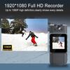 Мини-камера HD 1080P, портативная цифровая видеокамера с углом обзора 180 градусов, инфракрасная камера ночного видения, полицейская велосипедная камера, маленькая видеокамера