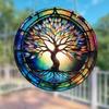 Tree of Life Hanging Decoration Hanging Pendant Wind Chime Suncatcher Home Window Ornament Garden Decor Car Interior Decoration