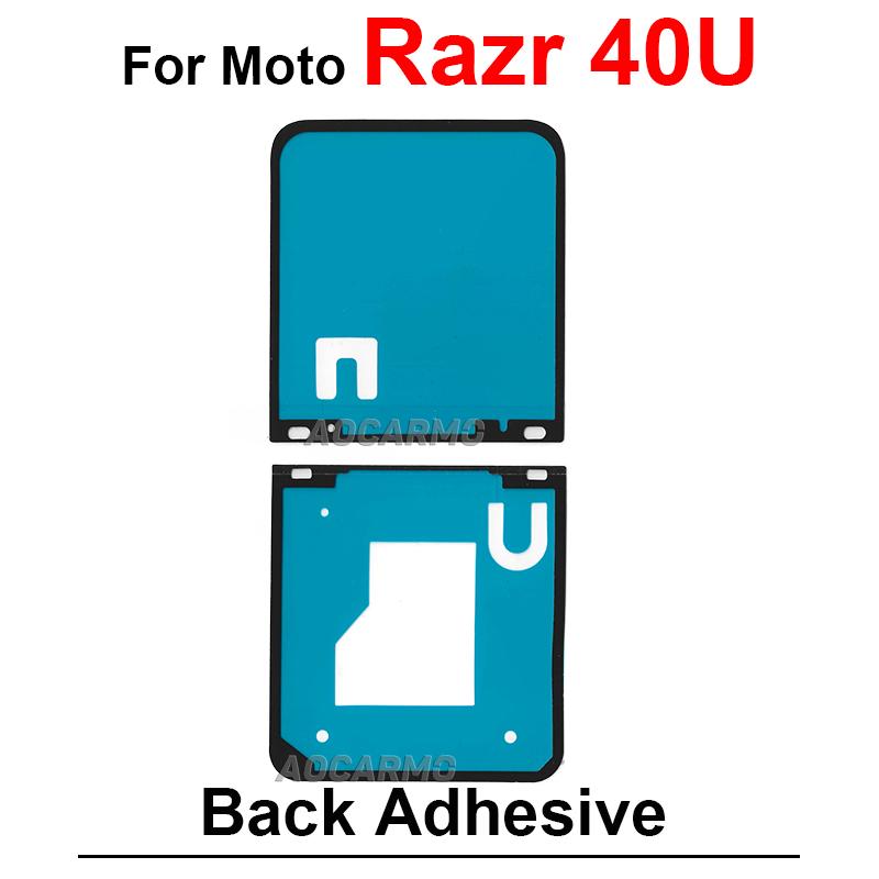 For Moto Razr 40 Ultra 50 50U 40U Inner Screen Adhesive LCD Display Sticker Glue Back Cover Adhesive Replacement