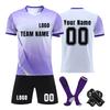 Personalised Shirts Kit Mens Girls With Name Number Custom Football Jerseys For Boys Training Suit