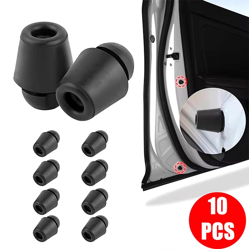 10 шт. Защитные резиновые амортизаторы для бампера двери автомобиля, универсальные наклейка-ограничитель удара двери автомобиля, буферные блоки, автомобильные антишоковые амортизаторы