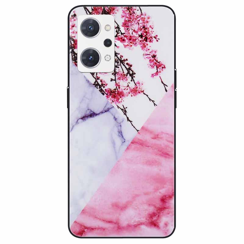For OPPO Reno 9A 7A Case Soft TPU Fashion Marble Silicone Bumper Covers for OPPO Reno 9 A 5G CPH2523 Reno7A Protector Reno9 A
