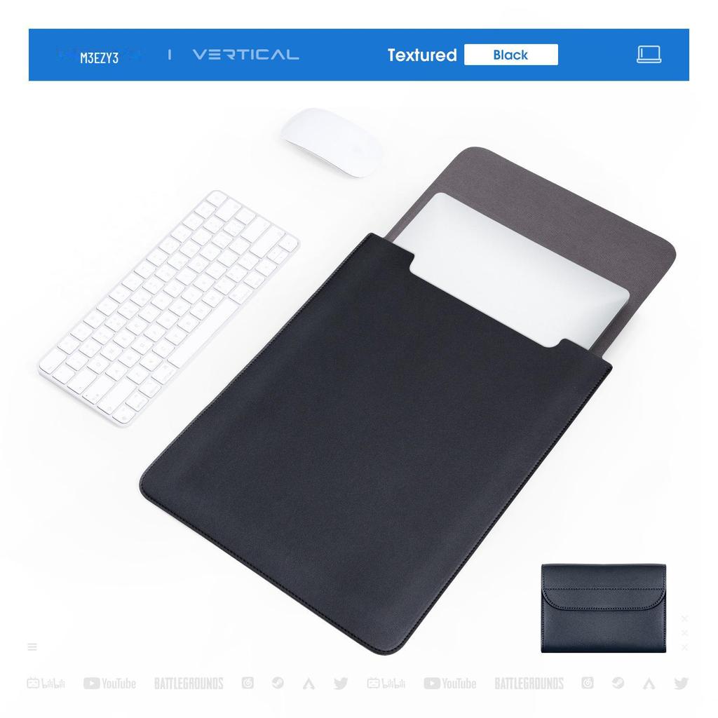 Немагнитная кожаная сумка для ноутбука Apple M2, Huawei, Lenovo Xiaoxin и планшетных компьютеров.