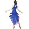 Women's Sequined Fringed Latin Dress