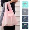 1PC Reusable Unisex Printing Eco Friendly Shopping Bag Foldable Shopping Bags Polyester Eco Grocery Carry
