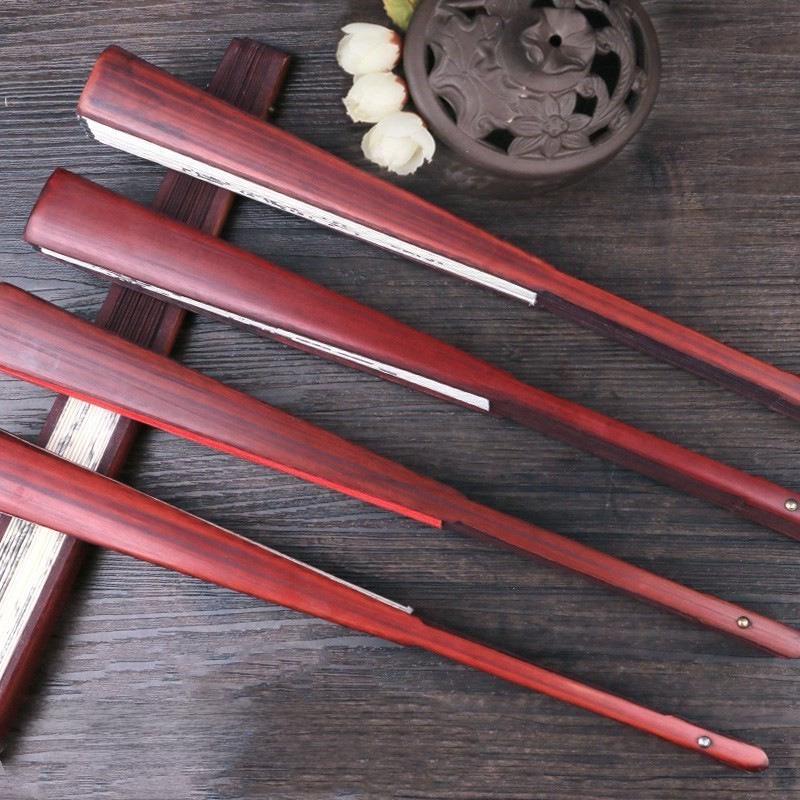 8-дюймовый складной веер в китайском стиле: Ретро классический дизайн ханьфу для мальчиков