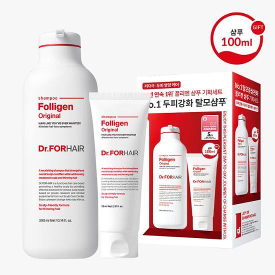 Dr. For Hair Polygen Scalp Care Hair Loss Symptom Relief Shampoo 300ml+100ml / 750ml+200ml Special