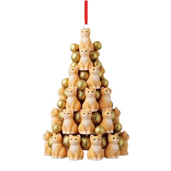 Подвеска-пирамидка с животными, Подвеска на новогоднюю елку с животными, 2D акриловое подвесное украшение для рождественской елки, брелок для рюкзака, для автомобиля