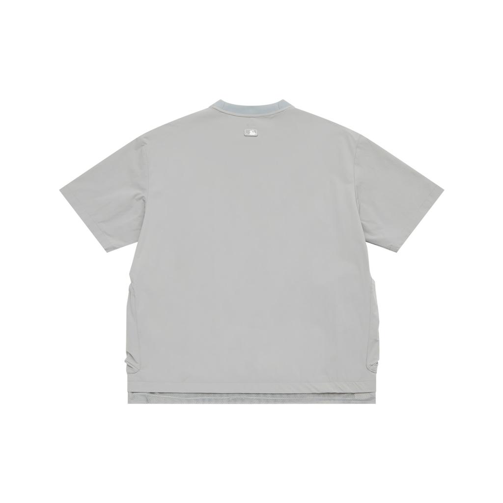 New MLB New York Yankees Basic Collection SS25 T Shirt Unisex Light Gray 3ARSB0553-50GRL