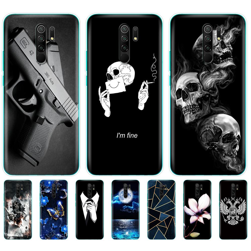 For Xiaomi Redmi 9 Case Silicon Back Cover Phone Case For Redmi 9 Soft Case 6.53 Inch Etui Coque Bumper Shockproof Protective