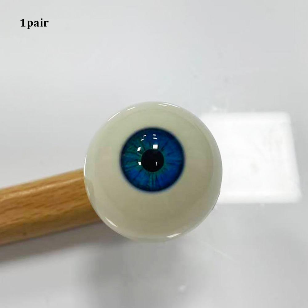 1pair 20mm Acrylic Fake Eyes Eyeballs 10 Styles DIY Doll Making Crafts For BJD Doll