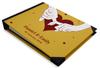 Darling Souvenir Beige Floral Wedding Guest Book Твердый переплет Книга для регистрации гостей Гостевая книга для регистрации гостей - 7 x 9