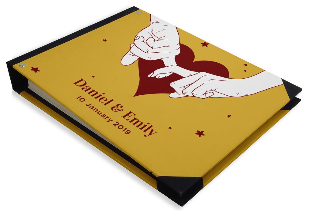Darling Souvenir Beige Floral Wedding Guest Book Твердый переплет Книга для регистрации гостей Гостевая книга для регистрации гостей - 7 x 9