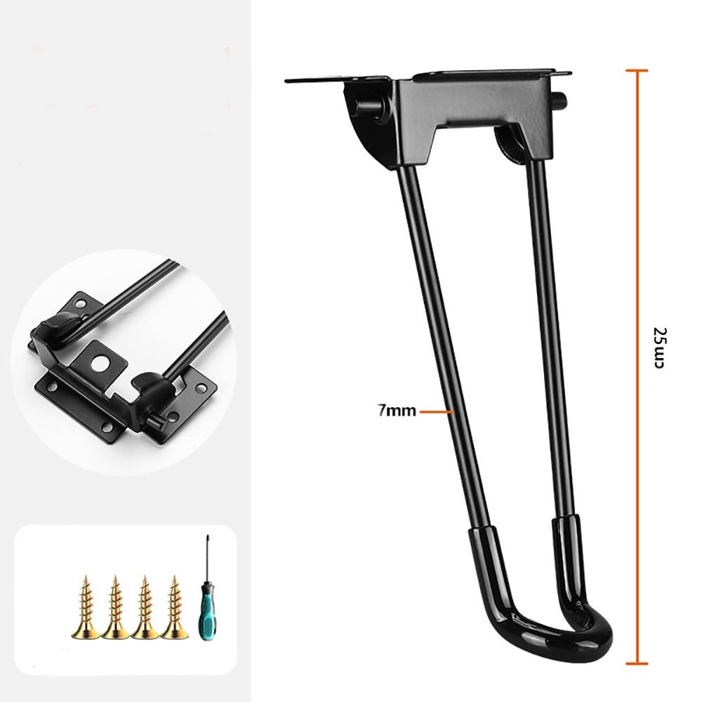 Load Bearing Foldable Table Legs Stainless Steel Folding Furniture Stand Folding Table Legs
