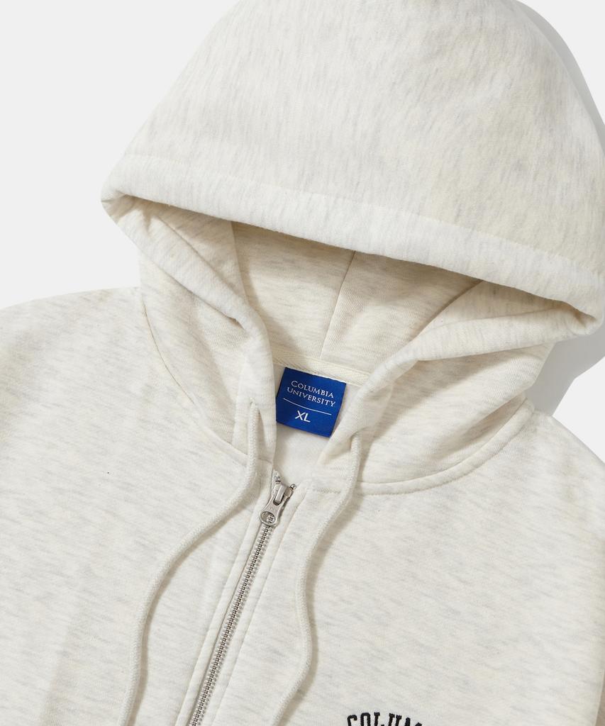 Толстовка на молнии с капюшоном Columbia University Cu Arch Fleece_Овсянка