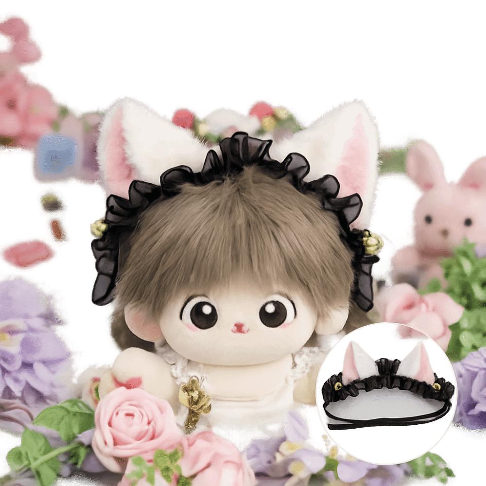 Hairband Cotton doll headwear Maid Style Cat Ears hairband Lolita Doll Gift For Children