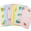 (SU)12PC Women Flower Print Vintage Handkerchiefs Square Handkerchiefs