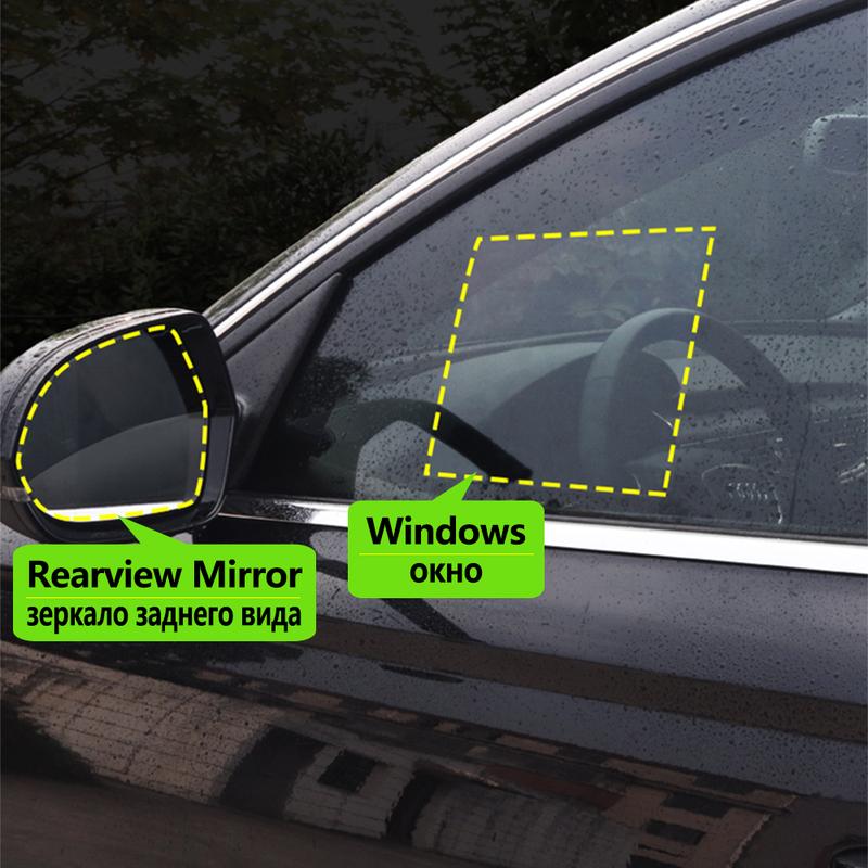 for Toyota Vios Yaris Belta Soluna xp40 xp90 xp150 2002~ Full Cover Rearview Mirror Rainproof Anti Fog Film Accessories 2017