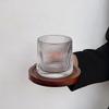 Стеклянная чашка для кофе и напитков ZISIZ в ретро-инстаграмном стиле
